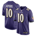 DeAndre Hopkins Baltimore Ravens Team Game Jersey - Purple | Stitched Football Jersey TJS1535