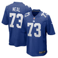 Evan Neal New York Giants Player Game Jersey - Royal | Stitched Football Jersey TJS1515
