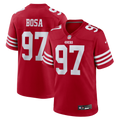 Nick Bosa San Francisco 49ers Player Game Jersey - Scarlet | Stitched Football Jersey TJS1572