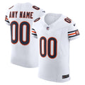 Chicago Bears Vapor F.U.S.E. Elite Custom Jersey - White | Stitched Football Jersey TJS1451