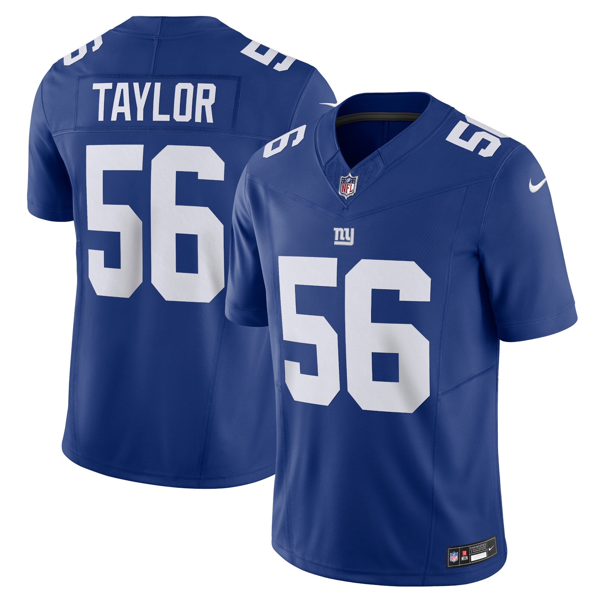 Lawrence Taylor New York Giants Vapor F.U.S.E. Limited Jersey - Royal | Stitched Football Jersey TJS1532