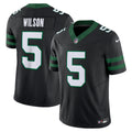 Garrett Wilson New York Jets Alternate Vapor F.U.S.E. Limited Jersey - Legacy Black | Stitched Football Jersey TJS1436