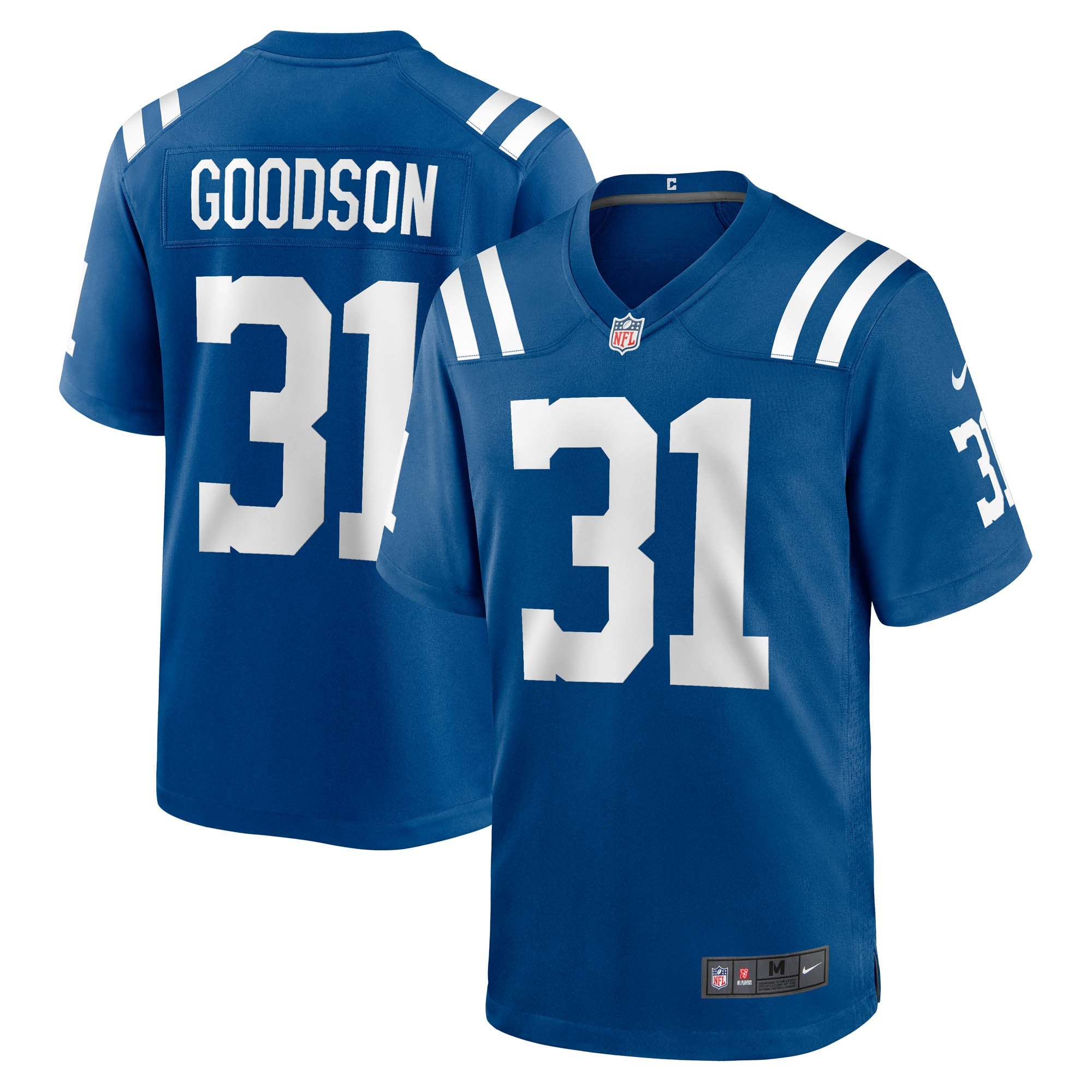Tyler Goodson Indianapolis Colts Game Jersey - Royal | Stitched Football Jersey TJS1685