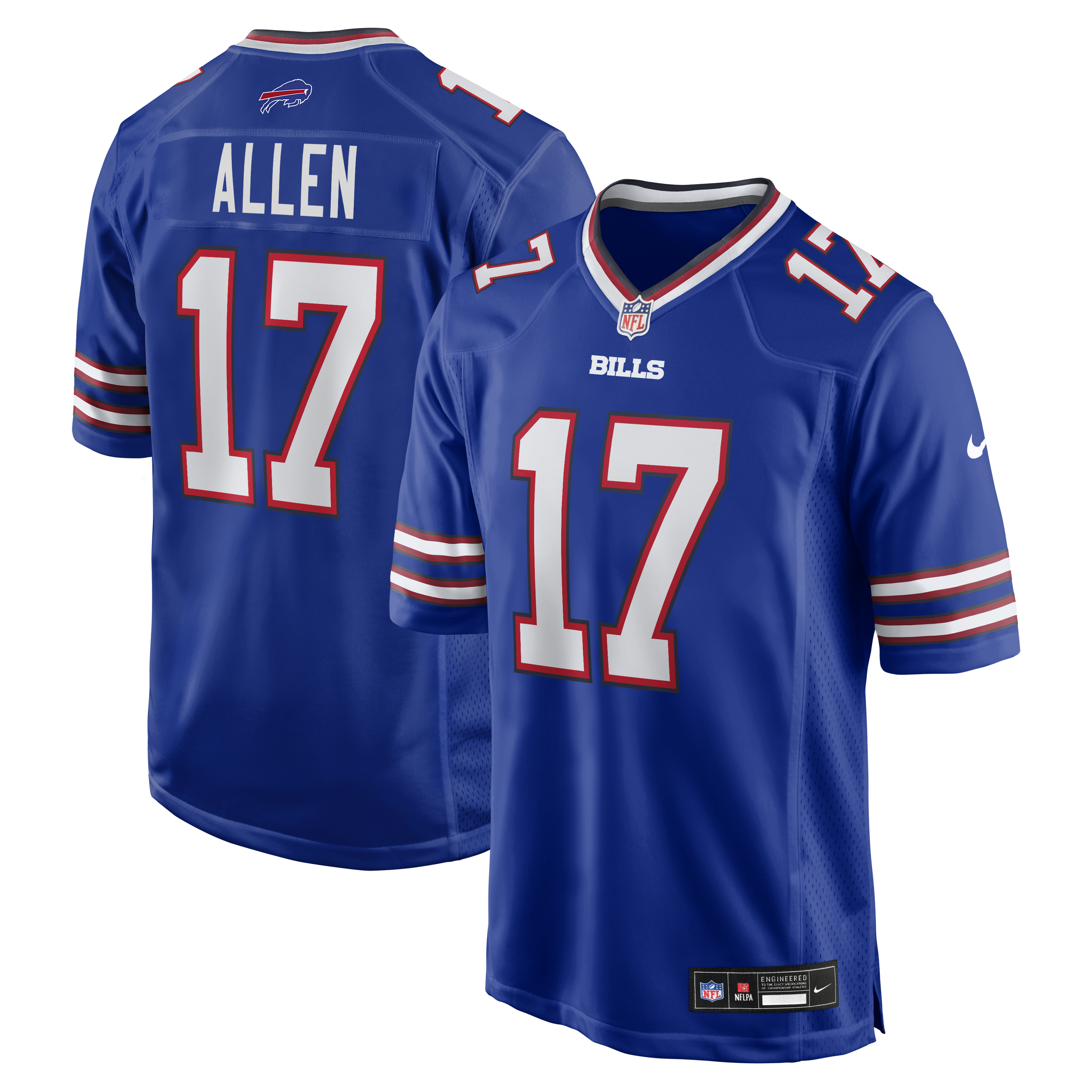 Josh Allen Buffalo Bills Game Player Jersey - Royal | Stitched Football Jersey TJS1606