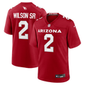 Mack Wilson Sr. Arizona Cardinals Team Game Jersey - Cardinal | Stitched Football Jersey TJS1681