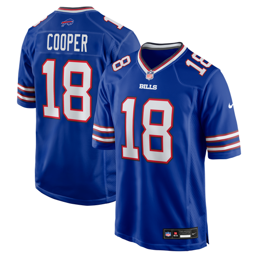 Amari Cooper Buffalo Bills Game Jersey - Royal | Stitched Football Jersey TJS1699