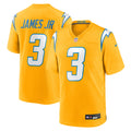 Derwin James Jr. Los Angeles Chargers Alternate Charger Power Game Player Jersey - Gold | Stitched Football Jersey TJS1871
