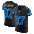 Aidan Hutchinson Detroit Lions Alternate Vapor F.U.S.E. Elite Jersey - Black | Stitched Football Jersey TJS1895