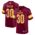 Austin Ekeler Washington Commanders Game Player Jersey - Burgundy | Stitched Football Jersey TJS1750