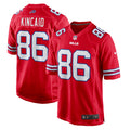 Dalton Kincaid Buffalo Bills Alternate Game Jersey - Red | Stitched Football Jersey TJS1751