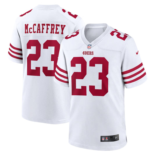 Christian McCaffrey San Francisco 49ers Game Player Jersey - White | Stitched Football Jersey TJS1792