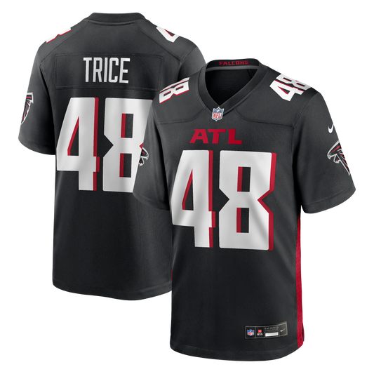 Bralen Trice Atlanta Falcons Team Game Jersey - Black | Stitched Football Jersey TJS1775