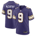 J.J. McCarthy Minnesota Vikings 2nd Alternate Player Game Jersey - Purple | Stitched Football Jersey TJS1779