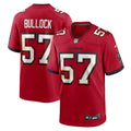 John Bullock Tampa Bay Buccaneers Team Game Jersey - Red | Stitched Football Jersey TJS1736