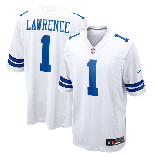 Malachi Lawrence Dallas Cowboys Game Jersey - White | Stitched Football Jersey TJS1830