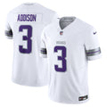 Jordan Addison Minnesota Vikings Alternate Vapor F.U.S.E. Limited Jersey - White | Stitched Football Jersey TJS1810