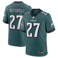 Quinyon Mitchell Philadelphia Eagles Player Game Jersey - Midnight Green | Stitched Football Jersey TJS1687