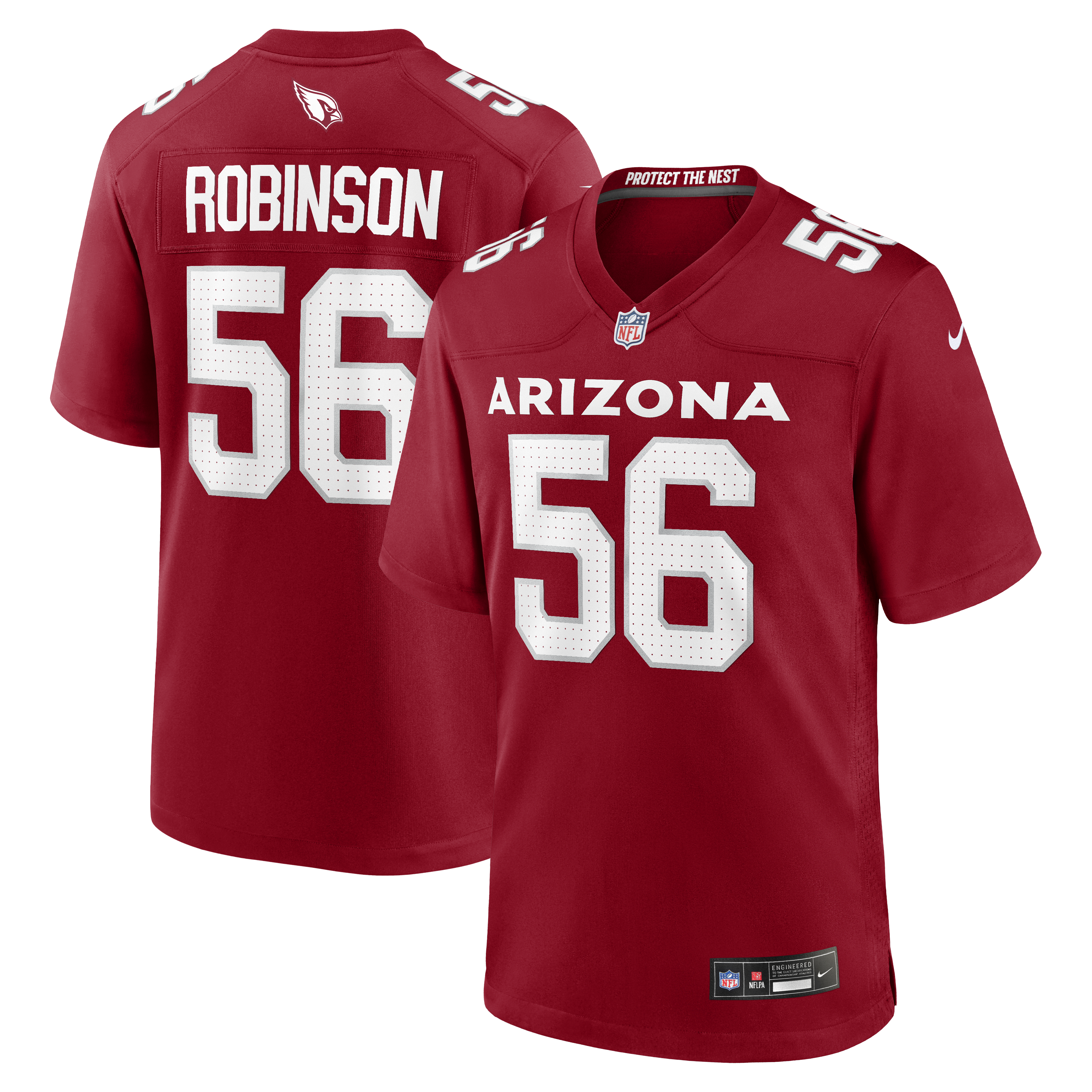 Darius Robinson Arizona Cardinals Player Game Jersey - Cardinal | Stitched Football Jersey TJS1642