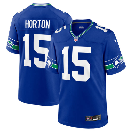 Tory Horton Seattle Seahawks Alternate Game Jersey - Royal | Stitched Football Jersey TJS1654