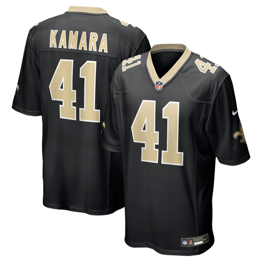 Alvin Kamara New Orleans Saints Game Jersey - Black | Stitched Football Jersey TJS1683