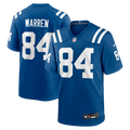 Tyler Warren Indianapolis Colts Team Game Jersey - Royal | Stitched Football Jersey TJS1627