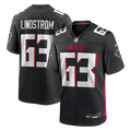Chris Lindstrom Atlanta Falcons Game Jersey - Black | Stitched Football Jersey TJS1618