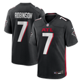 Bijan Robinson Atlanta Falcons Game Jersey - Black | Stitched Football Jersey TJS1680