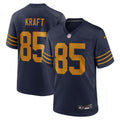 Tucker Kraft Green Bay Packers Alternate Game Jersey - Navy | Stitched Football Jersey TJS1608