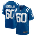 Tanor Bortolini Indianapolis Colts Game Jersey - Royal | Stitched Football Jersey TJS1621