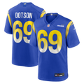 Kevin Dotson Los Angeles Rams Game Jersey - Royal | Stitched Football Jersey TJS1655