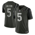Garrett Wilson New York Jets 2025 Rivalries Collection Stitched Limited Jersey - Gotham Green | Stitched Football Jersey TJS1622