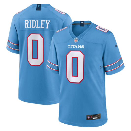 Calvin Ridley Tennessee Titans Game Jersey - Light Blue | Stitched Football Jersey TJS1833