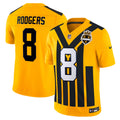 Aaron Rodgers Pittsburgh Steelers Alternate Vapor F.U.S.E. Limited Jersey - Gold | Stitched Football Jersey TJS1759