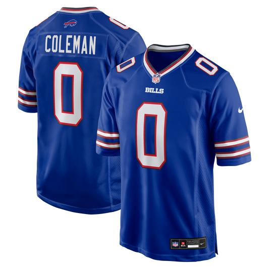 Keon Coleman Buffalo Bills Player Game Jersey - Royal | Stitched Football Jersey TJS1725