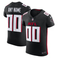 Atlanta Falcons Vapor F.U.S.E. Elite Custom Jersey - Black | Stitched Football Jersey TJS1835