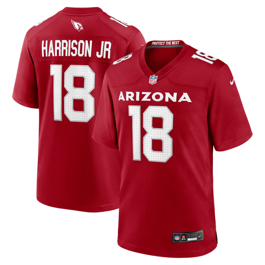 Marvin Harrison Jr. Arizona Cardinals Player Game Jersey - Cardinal | Stitched Football Jersey TJS1733