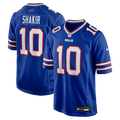 Khalil Shakir Buffalo Bills Game Jersey - Royal | Stitched Football Jersey TJS1864