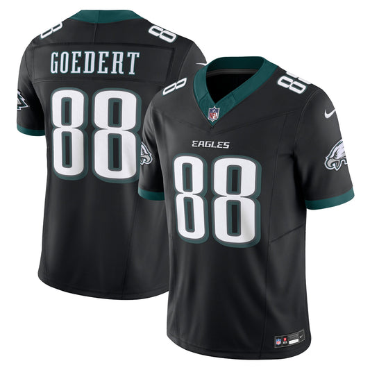 Dallas Goedert Philadelphia Eagles Alternate Vapor F.U.S.E. Limited Jersey - Black | Stitched Football Jersey TJS1746