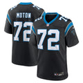 Taylor Moton Carolina Panthers Team Game Jersey - Black | Stitched Football Jersey TJS1811