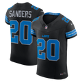 Barry Sanders Detroit Lions Alternate Vapor F.U.S.E. Elite Jersey - Black | Stitched Football Jersey TJS1816