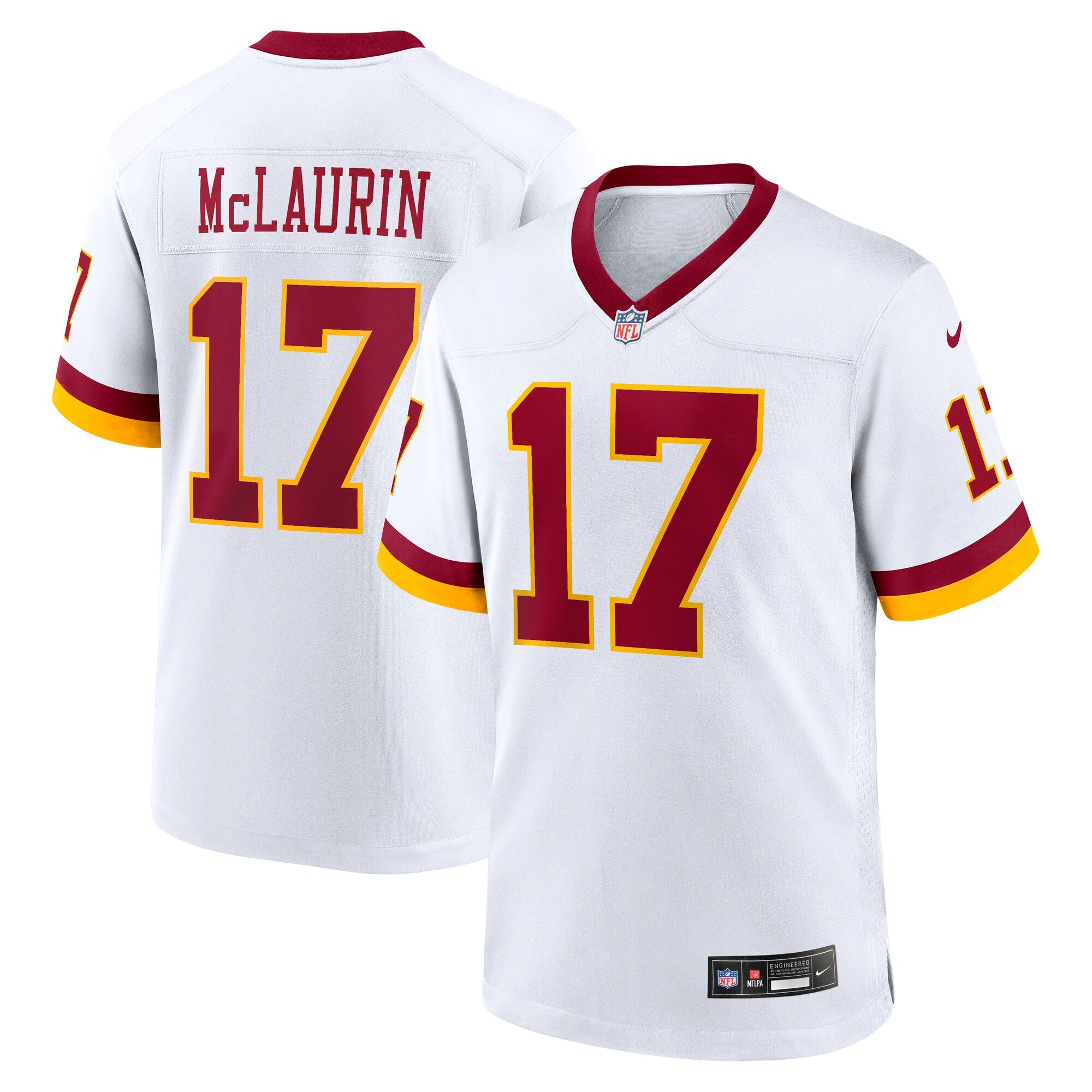 Terry McLaurin Washington Commanders Game Super Bowl Era Jersey - White | Stitched Football Jersey TJS1708