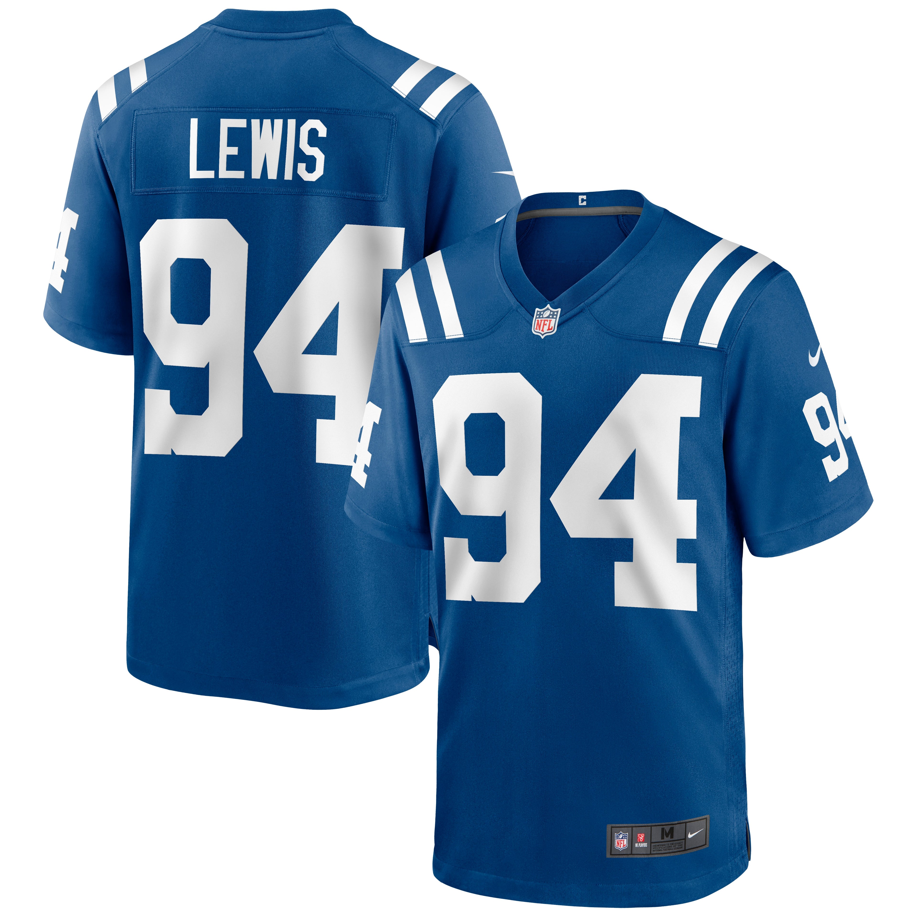 Tyquan Lewis Indianapolis Colts Game Jersey - Royal | Stitched Football Jersey TJS1847