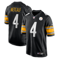 DK Metcalf Pittsburgh Steelers Game Player Jersey - Black | Stitched Football Jersey TJS1882