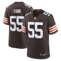 Cleveland Browns Spencer Fano 2026 NFL Draft First Round Pick No. 9 Team Game Jersey - Brown | Stitched Football Jersey TJS1748