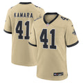 Alvin Kamara New Orleans Saints Gameday Golds Alternate Game Player Jersey - Gold | Stitched Football Jersey TJS1829