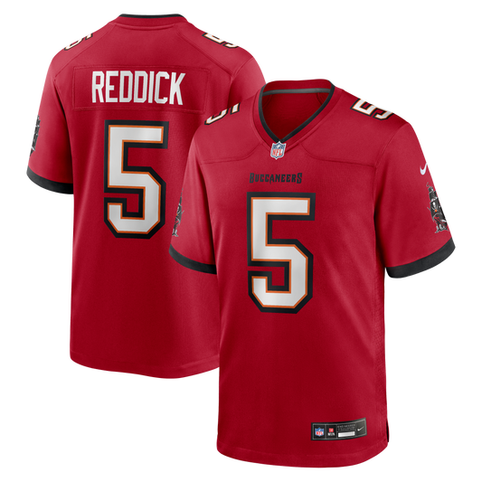 Haason Reddick Tampa Bay Buccaneers Team Game Jersey - Red | Stitched Football Jersey TJS1814