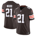 Denzel Ward Cleveland Browns Vapor F.U.S.E. Limited Jersey - Brown | Stitched Football Jersey TJS1843