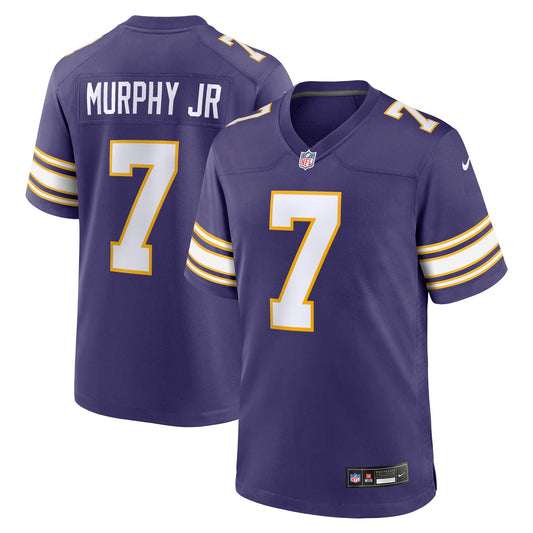 Byron Murphy Jr. Minnesota Vikings Alternate Game Jersey - Purple | Stitched Football Jersey TJS1801