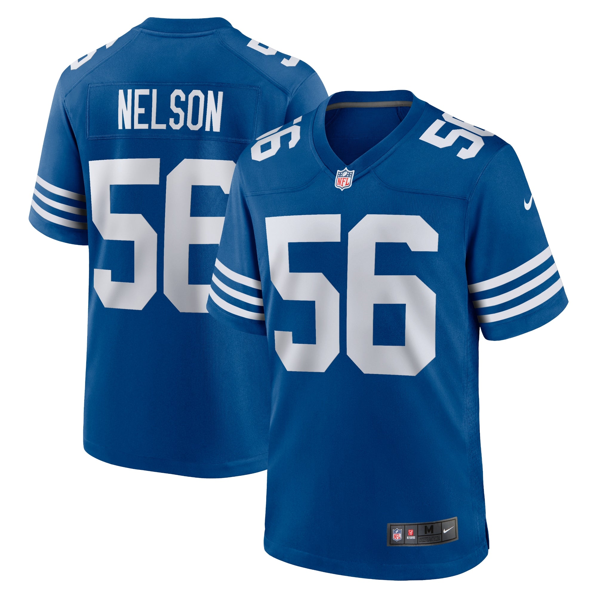 Quenton Nelson Indianapolis Colts Alternate Game Jersey - Royal | Stitched Football Jersey TJS1866