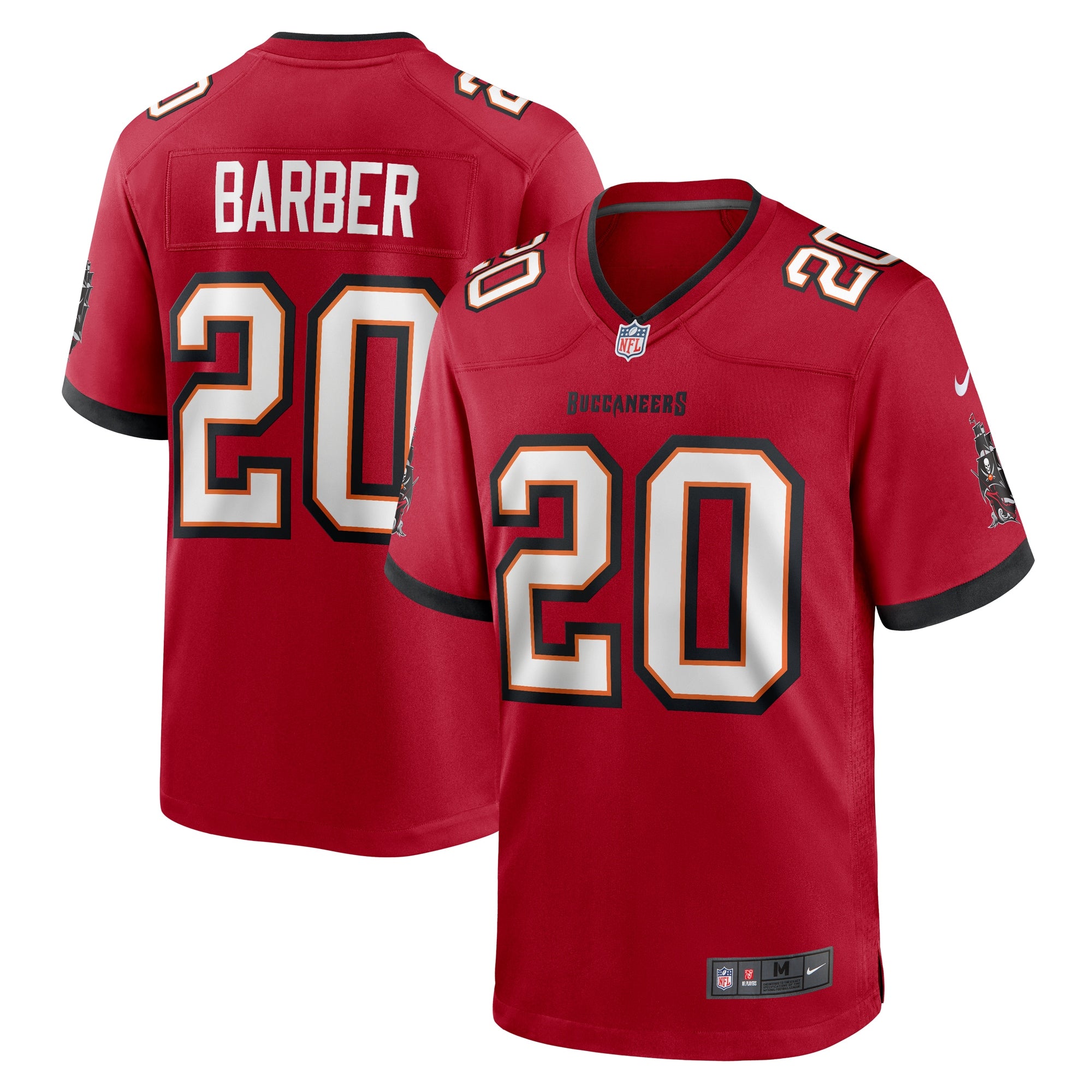 Ronde Barber Tampa Bay Buccaneers Retired Player Game Jersey - Red | Stitched Football Jersey TJS1760